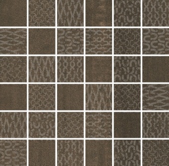 DD2013/MM Про Дабл коричневый мозаичный 30*30 керам.декор